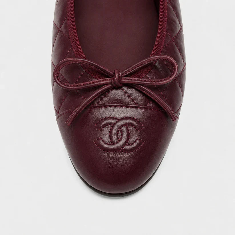 CN Ballet Flats Burgundy