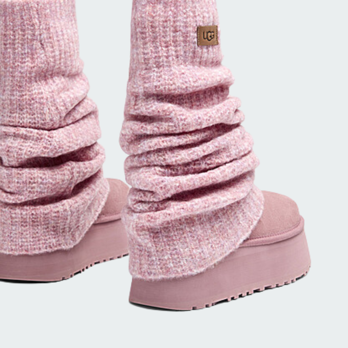 Classic Mini Dipper Legwarmer Pink