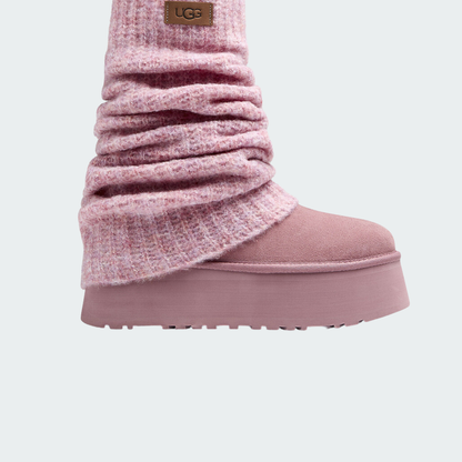 Classic Mini Dipper Legwarmer Pink