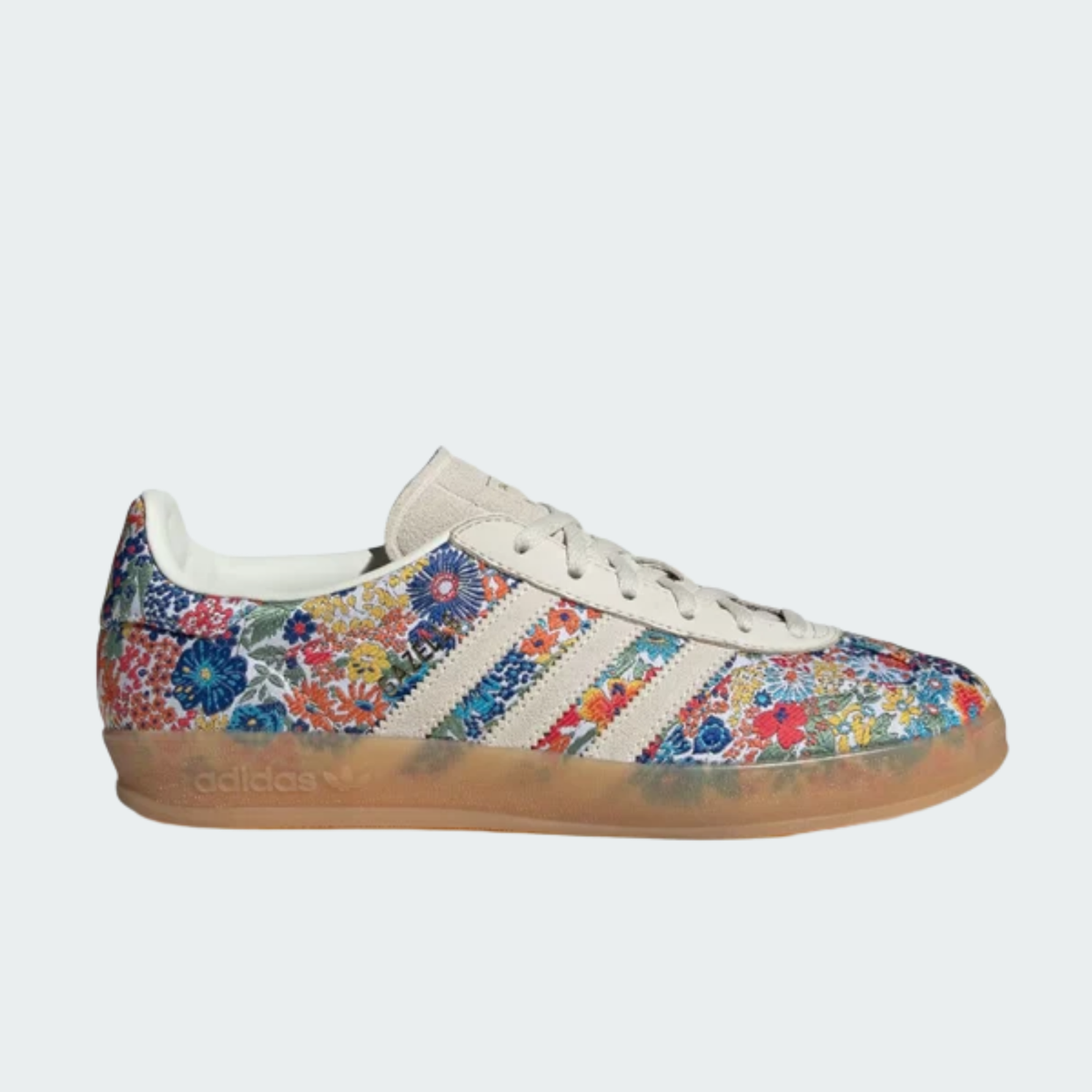 Samba OG- Liberty London Off White gum Collegiate Green