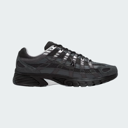 P-6000 Suede Anthracite Metallic Silver