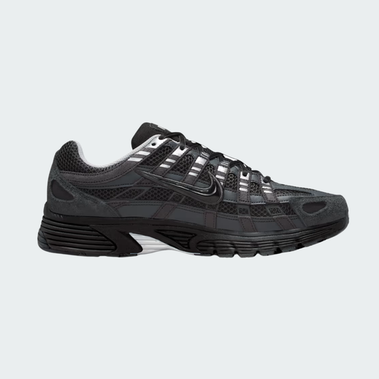 P-6000 Suede Anthracite Metallic Silver
