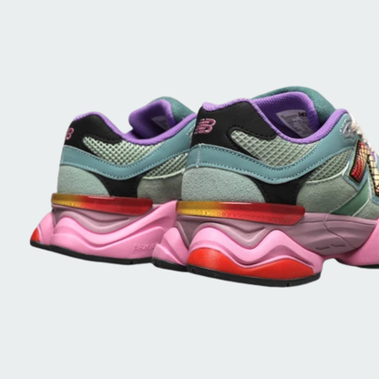 NB 9060 Green Pink