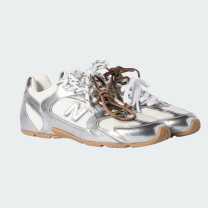 530 SL Runner – Leather and Mesh Metallic Edition