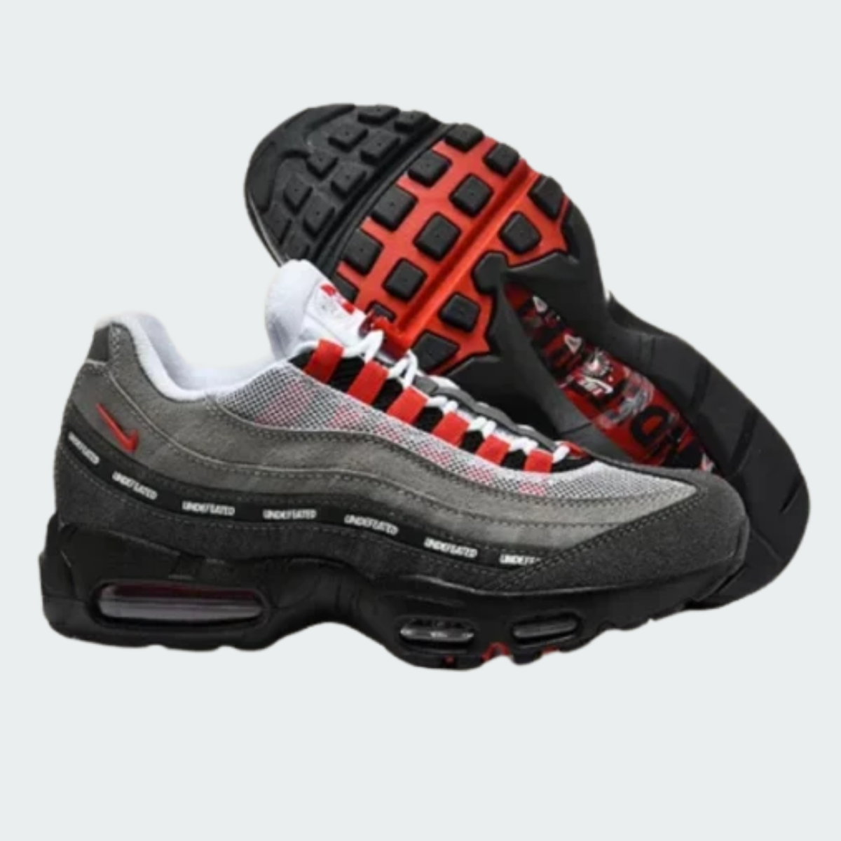 Air Max 95 x UNDEFEATED Bright Crimson