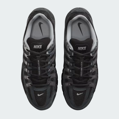 P-6000 Suede Anthracite Metallic Silver