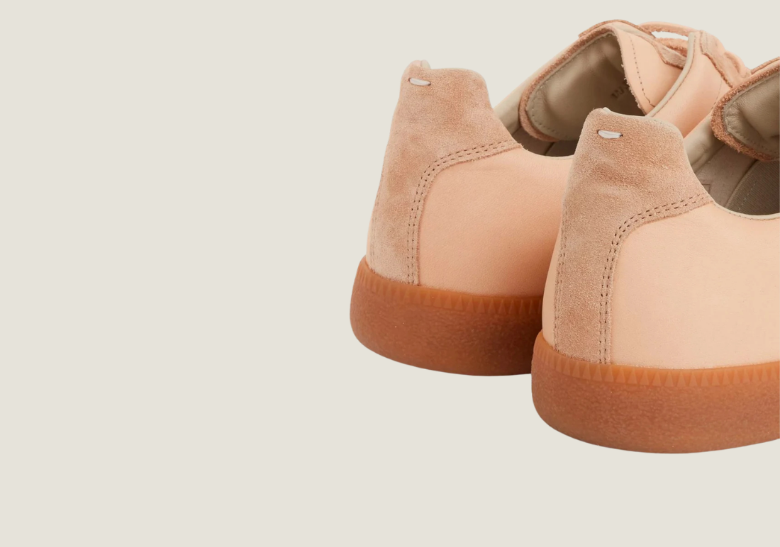 MM Beige / Gum nappa leather