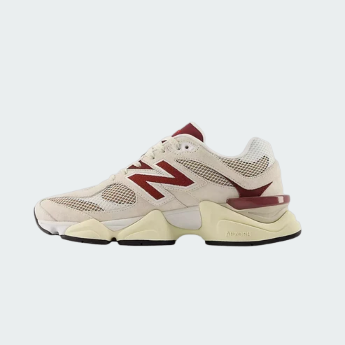 NB 9060 Linen With Monarch Burgundy
