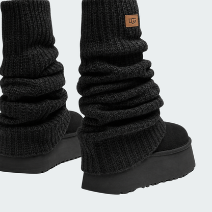 Classic Mini Dipper Legwarmer Black