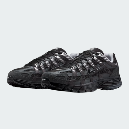 P-6000 Suede Anthracite Metallic Silver