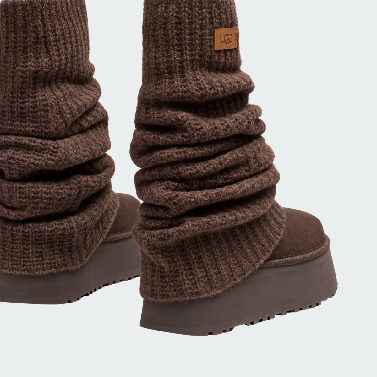 Classic Mini Dipper Legwarmer Brown