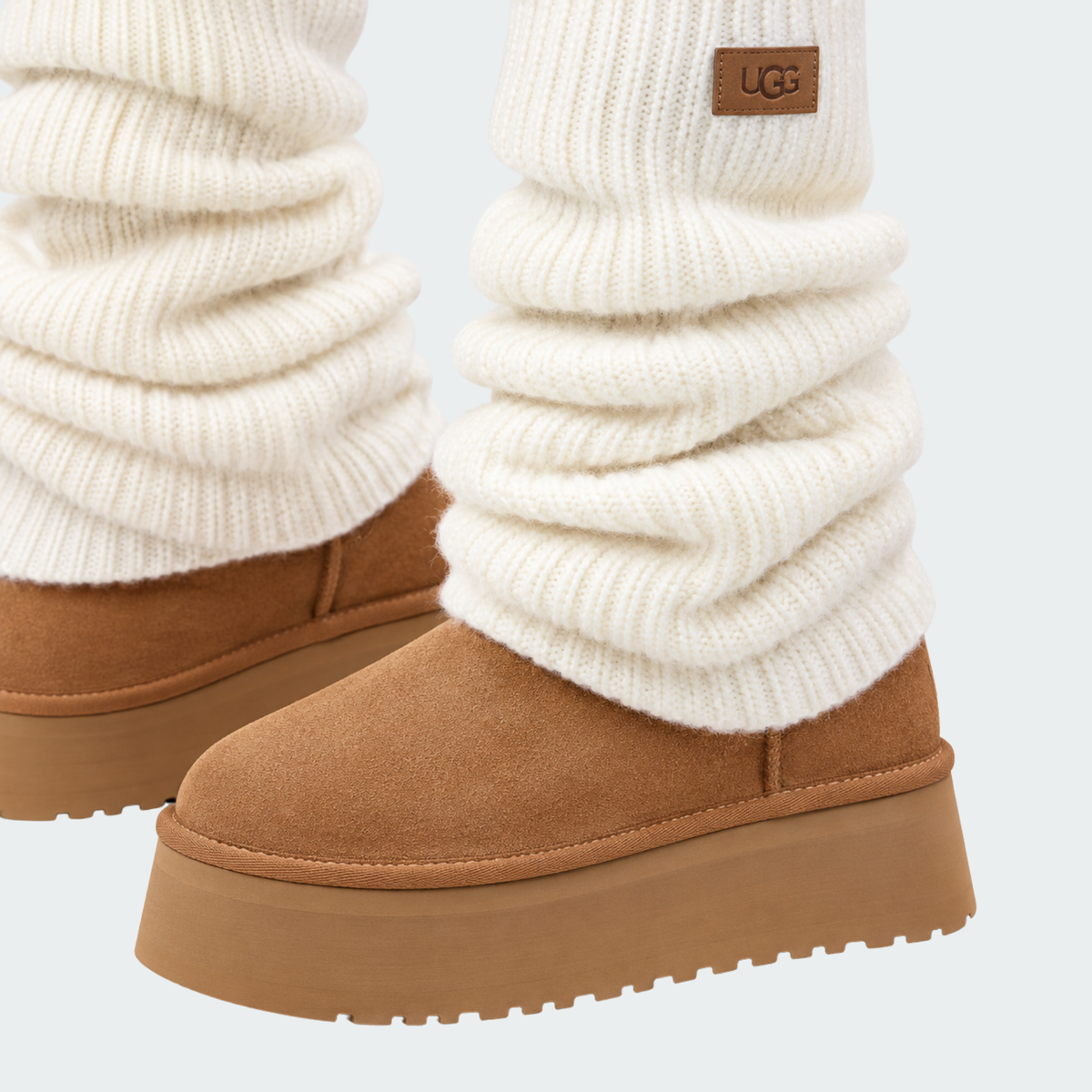 Classic Mini Dipper Legwarmer Chestnut