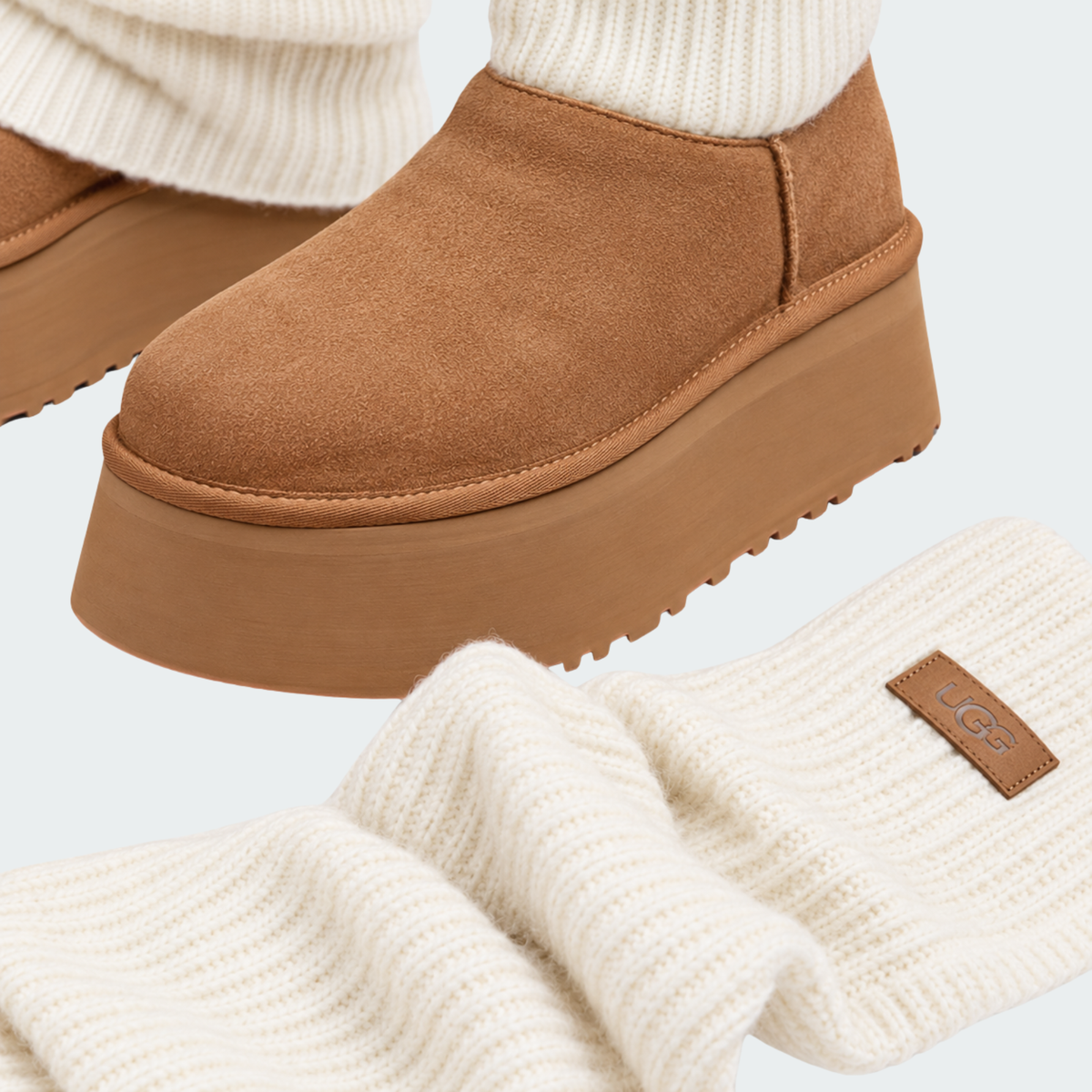 Classic Mini Dipper Legwarmer Chestnut