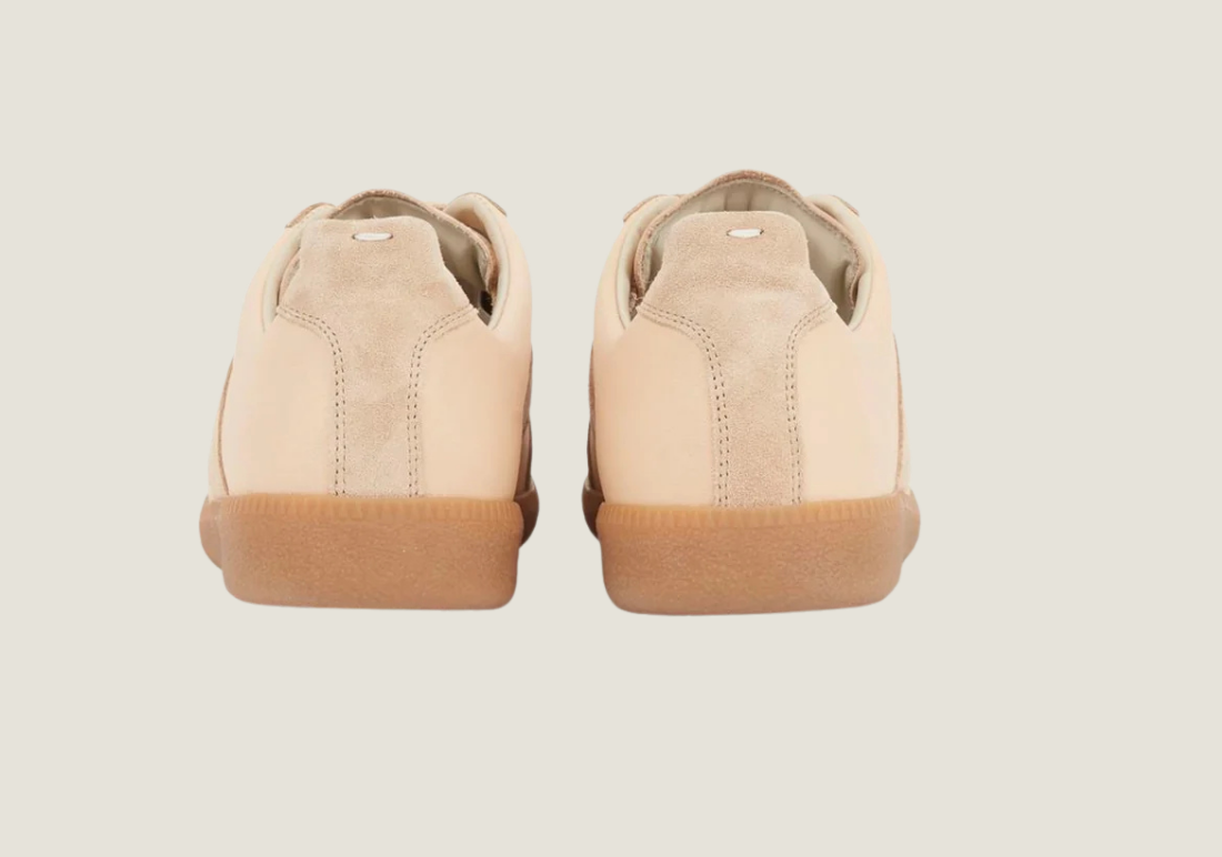 MM Beige / Gum nappa leather