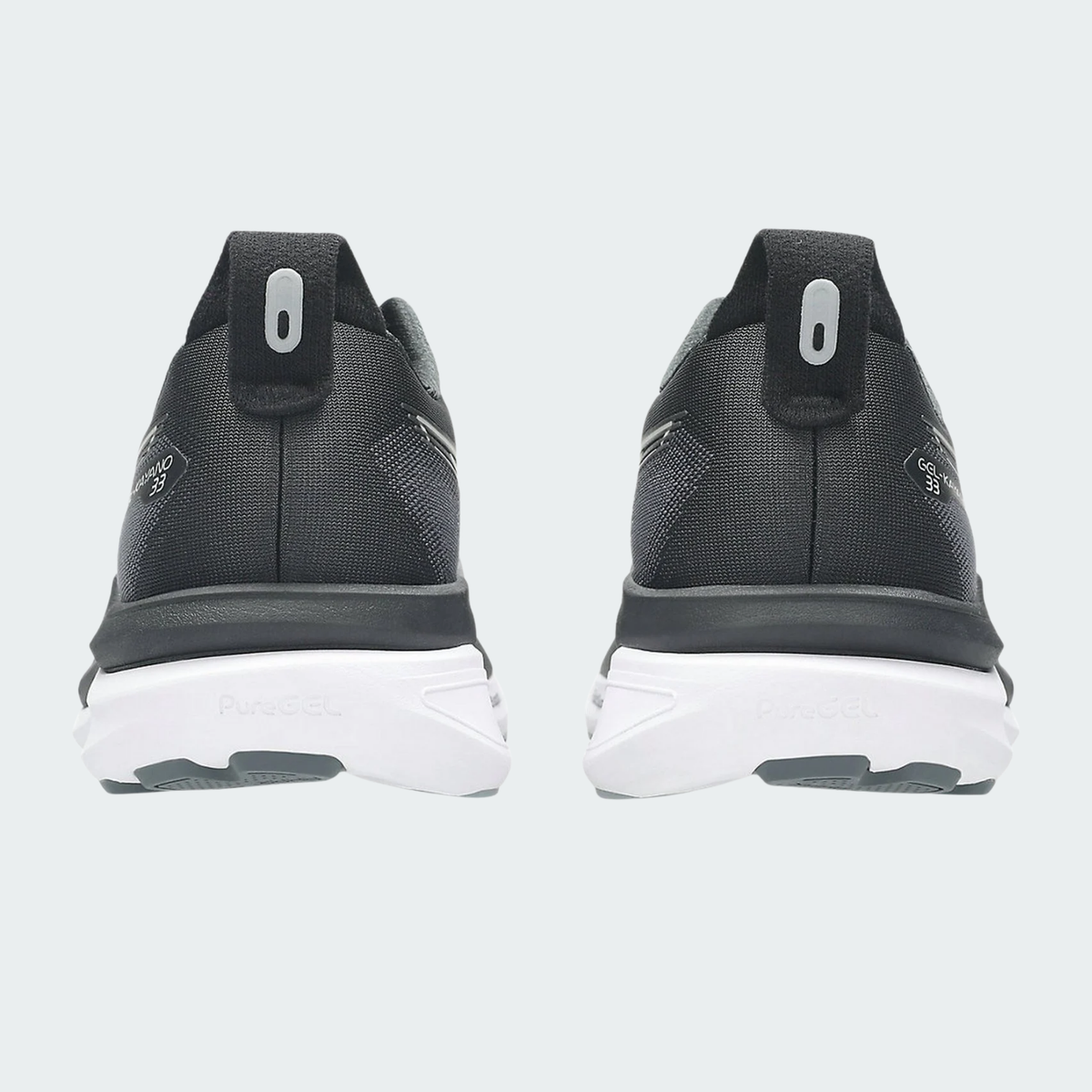 GEL-KAYANO 33 BLACK AND WHITE