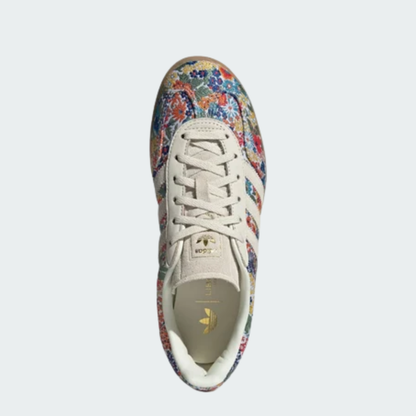 Samba OG- Liberty London Off White gum Collegiate Green
