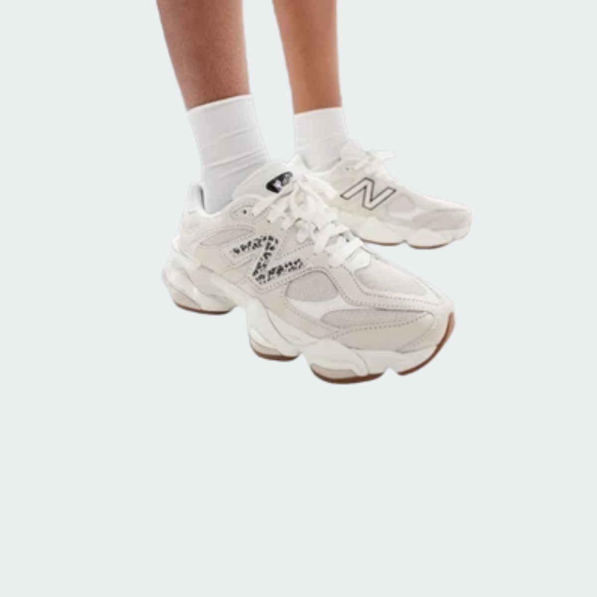 NB 9060 Leopard Detail in Beige