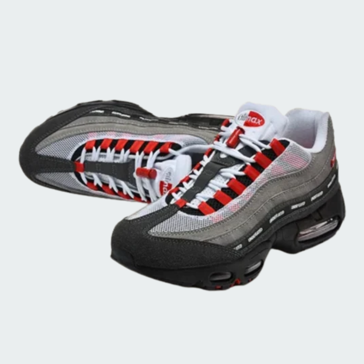 Air Max 95 x UNDEFEATED Bright Crimson