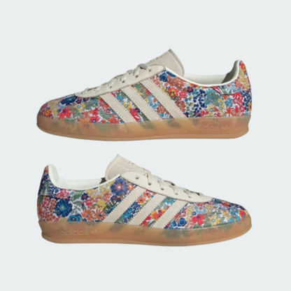 Samba OG- Liberty London Off White gum Collegiate Green