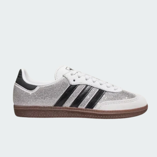 SAMBA OG RHINESTONE-EMBELLISHED TRAINERS
