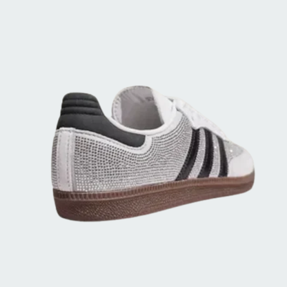 SAMBA OG RHINESTONE-EMBELLISHED TRAINERS