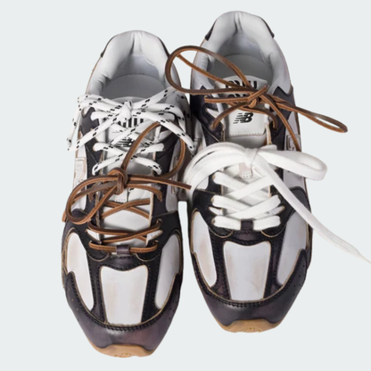 530 SL Runner – Deco’ Calf Leather & Suede Edition (Black / White)