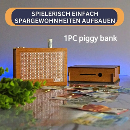 Wooden Piggy Bank