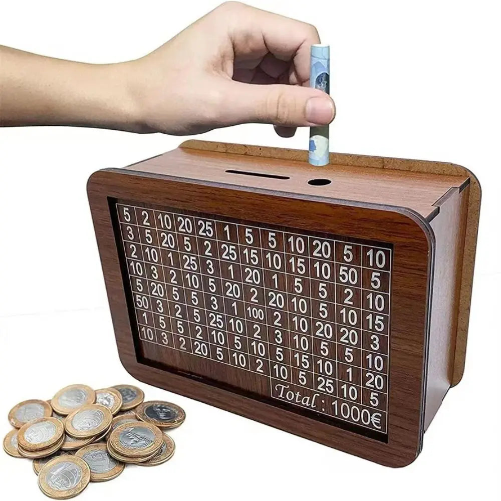 Wooden Piggy Bank