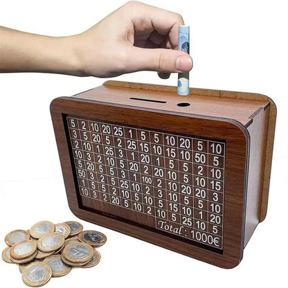 Wooden Piggy Bank