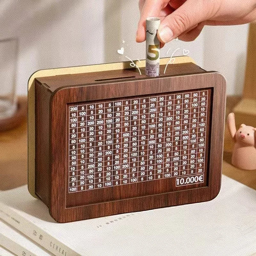 Wooden Piggy Bank