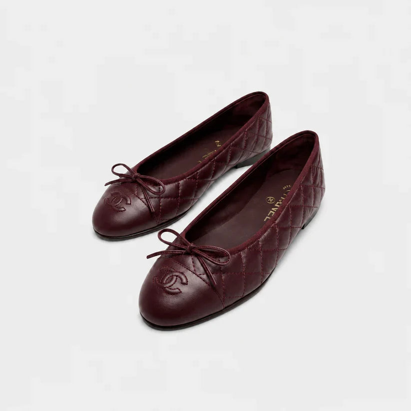 CN Ballet Flats Burgundy