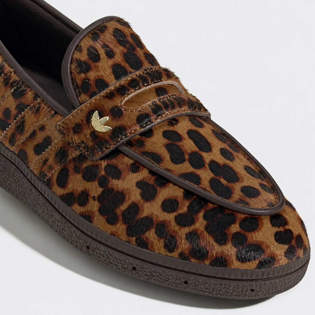 Handball Spezial Loafer – Leopard / Dark Brown